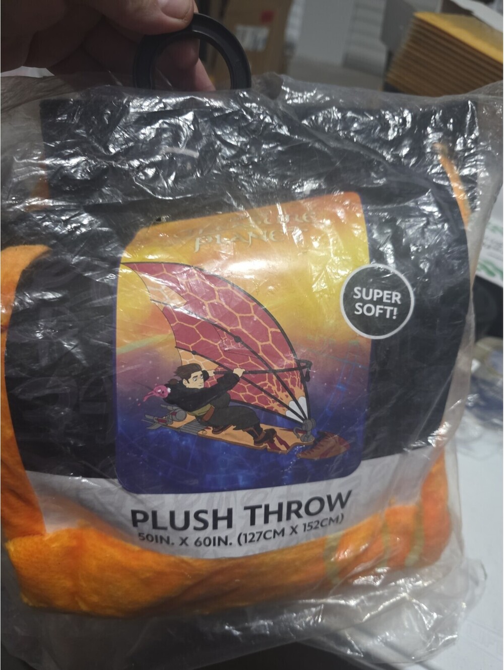 Disney Treasure Planet Solar Surfing Throw Blanket - BoxLunch Exclusive Sealed